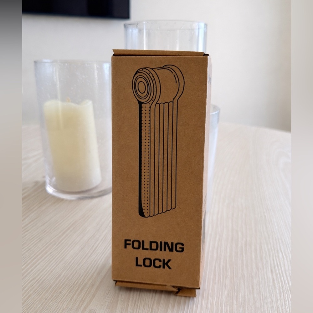 Lectric Folding Bike Lock - Never Used In Box!